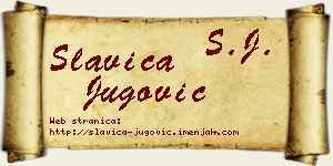 Slavica Jugović vizit kartica